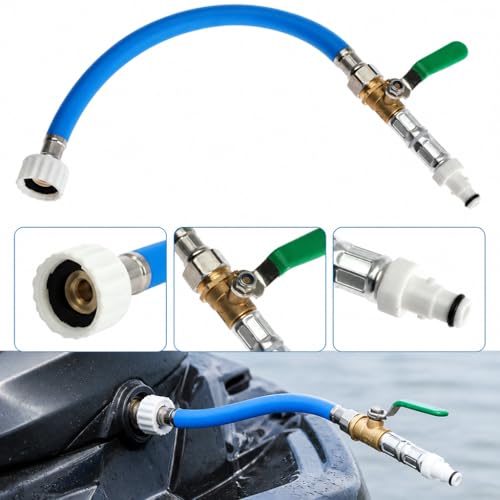 Image of Flush Hose Fitting Adapter Kit for Yamaha Boat Waverunner LX VX VXR FXHO