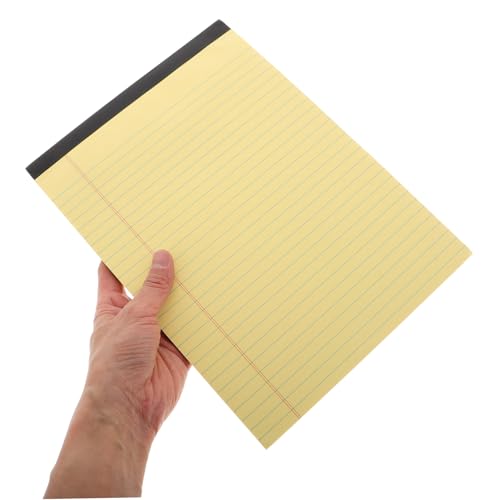 Prise de notes efficace avec le bloc notes à pages lignées jojofuny détachable de 6 pièces