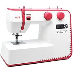 Maquinas De Coser Mas Recomendadas Alfa Máquina de Coser Practik 9, 34 Puntadas, Luz LED, Chasis metálico