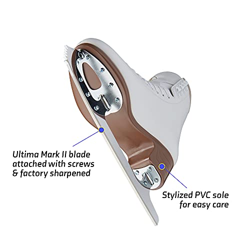 Jackson Ultima Mystique Women's/Girls Figure Ice Skates - Girls Size 1.0 #TOP3