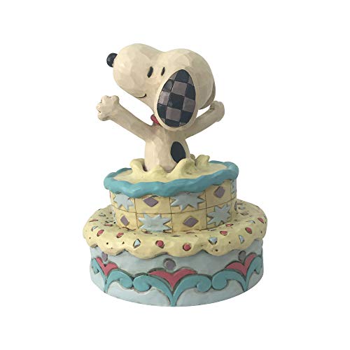 Snoopy Peanuts Jim Shore Enesco : Statuette gâteau de collection premium - 6