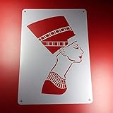  Schablone Nofretete Büste Ägypten Amarna Echnaton - BD02