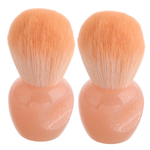 FOMIYES Travel-size Makeup Brushes Soft Nail Dust Brush Blush for Quick Touch-ups