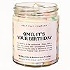OMG, It’s Your Birthday Sprinkle Candle | West Clay Company | Happy Birthday Vanilla Cake Sprinkles Scented Soy Nontoxic…