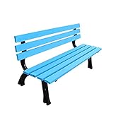 Robust und rostfrei: Der Sitz und die Rückenlehne sind aus wasserdichtem und korrosionsbeständigem Massivholzmaterial, Hochtemperatur-Karbonisierungsprozess, korrosionsbeständig, insektenfest, gesund und umweltfreundlich; der Rahmen besteht aus Gusseisen und die Oberfläche ist eine dreischichtige Rostlackbehandlung, stabile Struktur, nicht leicht zu rosten, langlebig.