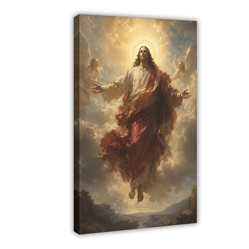 Jesus Wall Art Christian Wall Art Christ Open Blessing Canvas