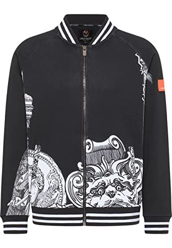 Carlo Colucci Sweatblouson, Dallapiccola, Schwarz, L