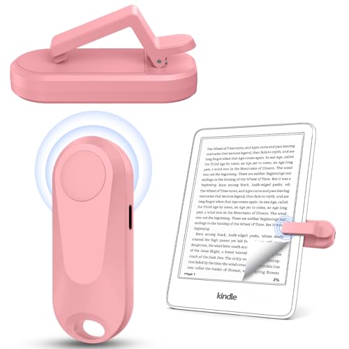 Image of Case-Friendly Page Turner for Kindle Paperwhite Oasis Kobo eReaders | Camera Camcorder Remote Controls, Page Turner Clicker for ipad Tablets Reading Novels with Wrist Strap Storage Bag