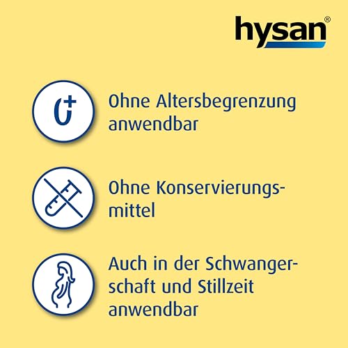 hysan® Pflegespray - Dexpanthenol-Nasenspray für Erwachsene/Kinder - Nasenspray ohne Gewöhnungseffekt & Konservierungsstoffe - Nasenpflegespray gegen trockene Nasenschleimhaut - 20 ml