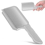 Ipetboom Haarschneidekamm für Herren Bogenförmiger Sicherheitsfriseurkamm aus Langlebigem Material Positionierungshilfe für Präzise Flat Top Frisuren im Salon und Zuhause
