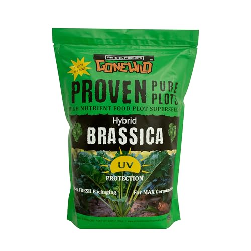 Whitetail Products Gone Wild, Hybrid Brassica Food Plot Seeds, 3lb Bag, G1180