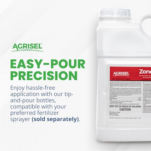 Image of Agrisel Zone Plus Insect & Pest Control, Eco-Friendly, 128 Ounce | Broad Spectrum, for Indoor & Outdoor, Effective Against 100 Pests