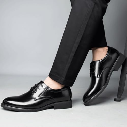 Oxford Shoes for Men Classic Lace-up Men's Formal Genuine Leather Shoes Men Casual Business ShoesMen Dress Office Shoes Breathable Footwear3