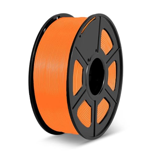 Image of Sunlu Color Changing Orange PLA 3D Printer Filament 1.75mm with Temperature, 1 Kg