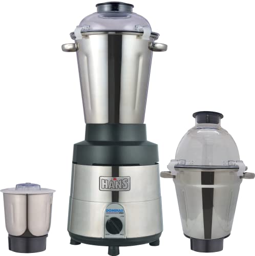 HANS Dominar X Pro 2500W 3.5HP Mixer Grinder 3 Jar Black - Image 2