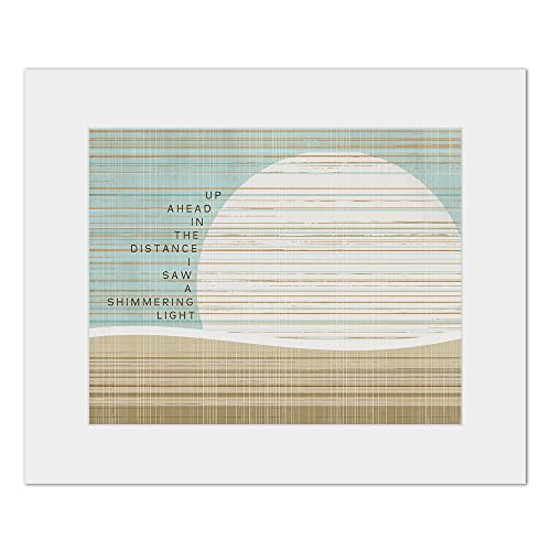 Hotel California By The Eagles Inspired Song Lyric Wall Art Print Modern Typography Sunset Music Poster Summer Home Decor #TOP1