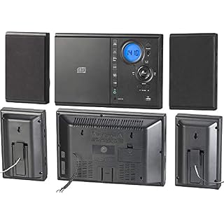 Chaîne stéréo verticale compacte 10 W avec fonctions bluetooth / FM / CD / MP3 / AUX MSX-500 [Auvisio] – Image 6