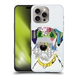 Head Case Designs Officially Licensed Michel Keck Fox Terrier Dogs Hard Back Case Compatible with Apple iPhone 16 Pro Max