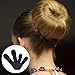 4-Pack Hair Bun Maker for Women - 2 Small & 2 Large Non-Slip Foam Sponge Bun Shapers for Easy Updos, Lazy Hair Curler Bun Clips, Reusable Magic Bun Curler for Long/Short/Thick/Thin Women Hair