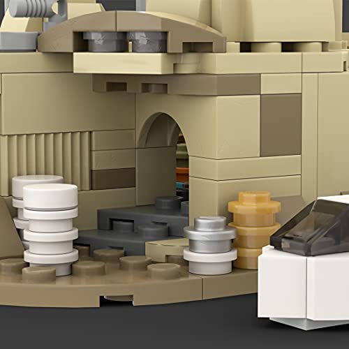 Bulokeliner Technik Raumschiff Modell, MOC 57537, 865 Klemmbausteine MOC Technik Sci-Fi-Kriegsszene Bauset, UCS Super… – Bild 7