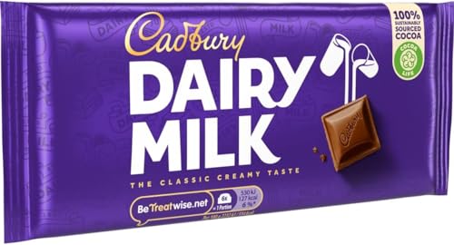 Cadbury Dairy Milk Gift Official, Creamy Chocolate Sharing Bar, 95 g