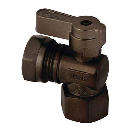 Robinet d'arrêt 1/2 coudé Kingston Brass KF4410ORB pour rénovation