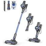 NADALY Cordless Vacuum Cleaner, Stick Vacuum with 3 Powerful Suction Modes, Max 45 Mins Runtime, Anti-Tangle Vacuum Cleaner for Home, 8-in-1 Rechargeable Vacuum for Carpet, Pet Hair, Hard Floors