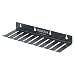 Pomona Electron 4408/POM 10-Slot Test Lead Rack Holder Black Steel No.2 Temper 1-2 Hard