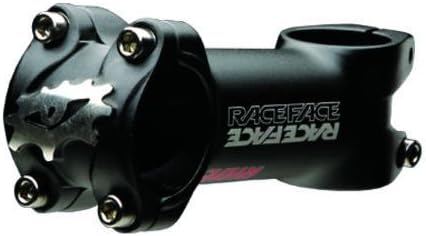 Race Face Ride XC Stem, 25.4mm, 90mm, Six Rise, Black