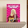 Funny Dolly Parton Style Birthday Card For Mum Friend Sister Country Music Fan Retro Humour Card IN82 #3