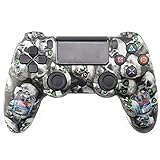 Einzigartig für den PlayStation 4-Controller: Der Wireless für den Playstation 4-Controller verfügt über revolutionäre Funktionen wie das Touchpad, den eingebauten Lautsprecher und die mehrfarbige Glühbirne, die ein aufregendes Erlebnis bieten und mit Ihren Spielen interagieren. Mit der Schaltfläche 