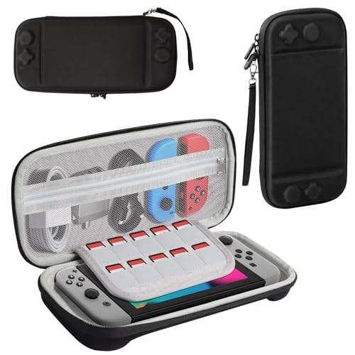 Protección para Nintendo Switch 2 Olycism en tus viajes con estuche rígido impermeable