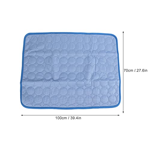 Shanrya Tapete de resfriamento para cães, almofada de resfriamento de pano de seda gelada para cães,