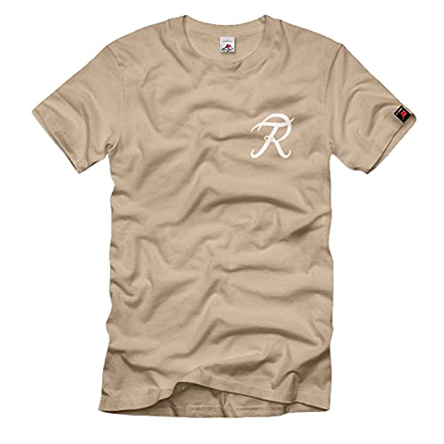T-shirt Alter Fritz König beige en taille L pour homme