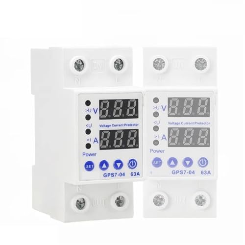 Protector eléctrico carril DIN GPS7-04 para cuidar sus electrodomésticos de bajadas de voltaje