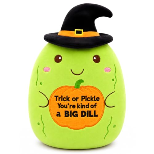 Image of Halloween Plush - Pickle Stuffed Animal,Pickle Halloween Stuffed Animal