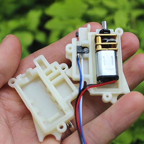Gadpiparty 6 Stk Getriebemotor N20 Übersetzt Miniatur Puppenbrille Robotermotor Plissierter Lampenschirm Mikro-elektromotor Gleichspannungs Motor N20-motor Gang Stroh N10 Metall Gleichstrom