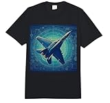 F-14 Tomcat Fighter Jet Assembly Blueprint Military Aviation Comfort Colors Adult Heavyweight T-Shirt