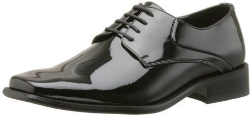 Zengara Men's Z30028 Oxford Tuxedo Shoes,8.5 2E US,Black