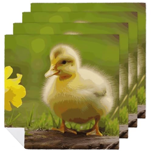 Servilletas de Tela Cuadradas 47.5x47.5 cm, Pack x4 miniatura 1