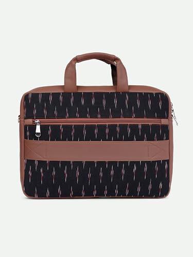 Image of ZOUK Arin Laptop Bag | Slim & Stylish Laptop Bag for Women Office Use | Fits 15.6+ Inch Laptop | Padded Compartment Fits up to 17 Inch Laptop | Water-Resistant | Lightweight