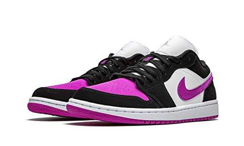 Image of Jordan Womens Wmns Air 1 Low DC0774 005 Black /Cactus Flower - Size 10W