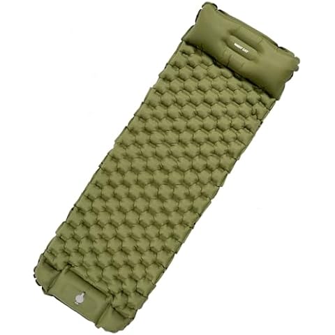 Night Cat Inflatable Sleeping Pad with Pillow Cover