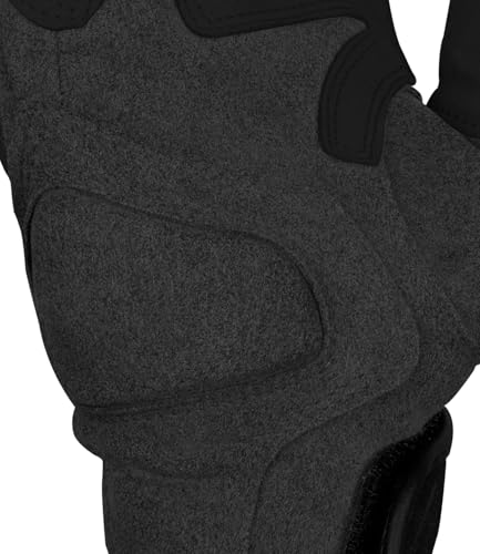 Image of Rynox Urban Pro 2 Gloves - Cuff Length Motorcycle Riding Gloves | Impact Protection | Scaphoid Protection | Abrasion Resistance - Dark Grey, Small