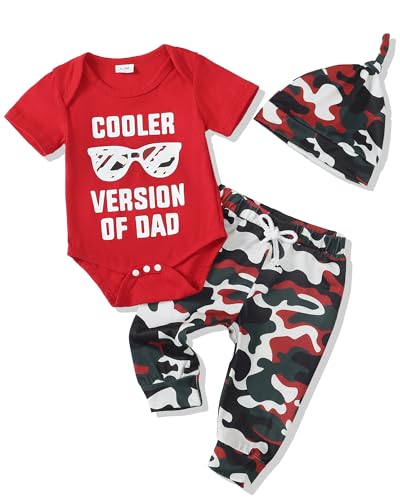 Image of NZRVAWS Newborn Baby Boy Clothes Outfits Letter Prined Romper Pants Set Infant Baby Boy Clothing 0 3 6 9 12 18 Months
