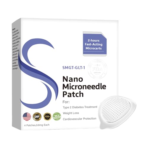 Parches adelgazantes naturales – 4 parches de microagujas | Parche delgado no invasivo para el cuidado del cuerpo | Parche reafirmante para el cuidado del cuerpo | Parches de pérdida de peso para