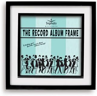 LP Record Sleeve Picture Frame with Double Mount