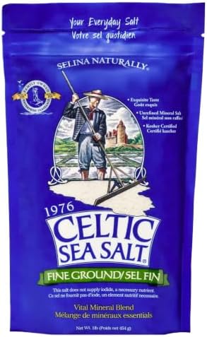 Celtic Sea Salt, Sea Salt Celtic Light Grey, 16 Ounce