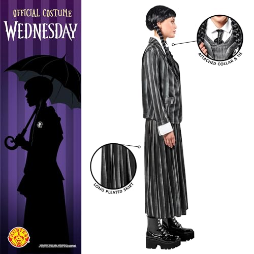 Rubies 1000159L Rubie'S Women'S Wednesday Costume Nevermore Academy Uniform thumb #2