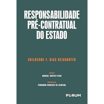 Capa do livro Responsabilidade pré-contratual do Estado